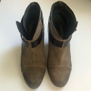 Rag & Bone Harlow boots 8.5/39 taupe/gray